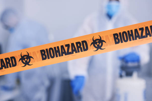Professional Blood Cleanup technician working in Manchester, MI